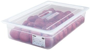 Bac gastro translucide hygiénique