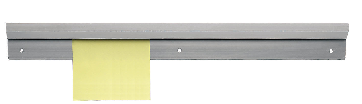 Barre à bons de commande en aluminium – Fixation simple et rapide
