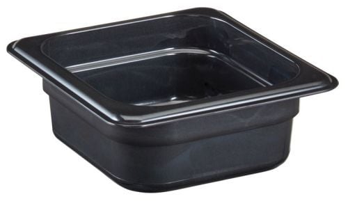 Bac gastro haute température noir GN1/6 profondeur 65 mm