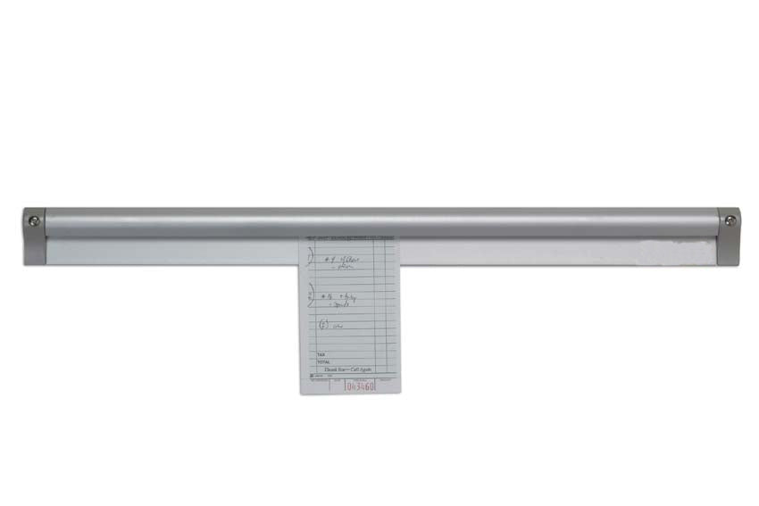 Barre accroche tickets et notes restaurants 1524 mm