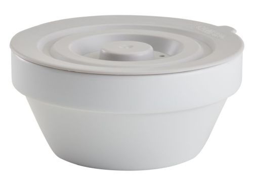 Bol en porcelaine de 500 ml avec couvercle pour plateau de distribution de repas