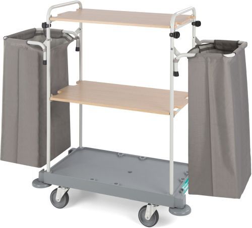 Chariot hôtelier basic 2 sacs