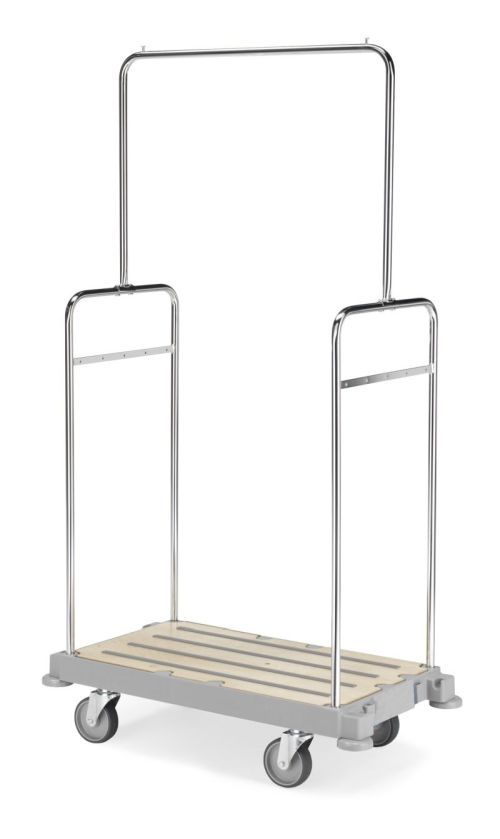 Chariot porte bagages à 1 étage + vestiaire