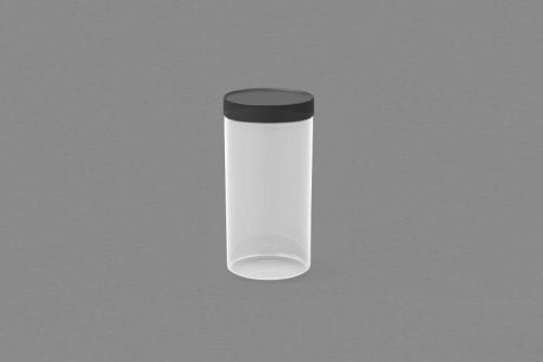 Corps transparent et couvercle de bouteille FIFO