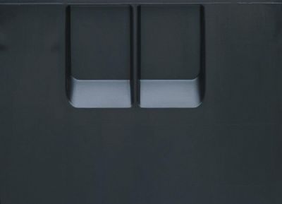 Couleur de casier de lavage noir pour 30 verres
