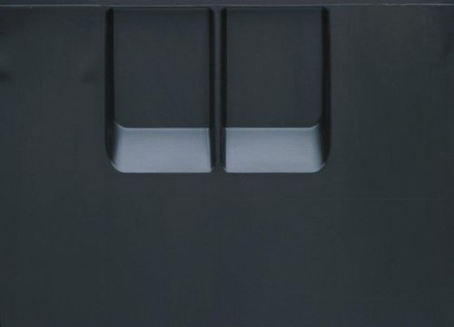 Couleur de casier de lavage noir pour 36 verres