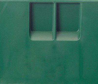 Couleur de casier de lavage vert pour 49 verres