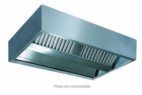Hotte pour four convoyeur Zanolli sur mesure
