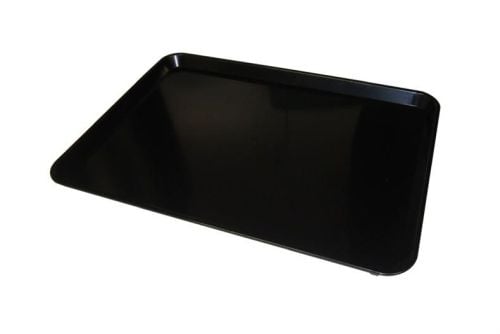 Plateau ABS alimentaire supermarché 580 X 410 noir
