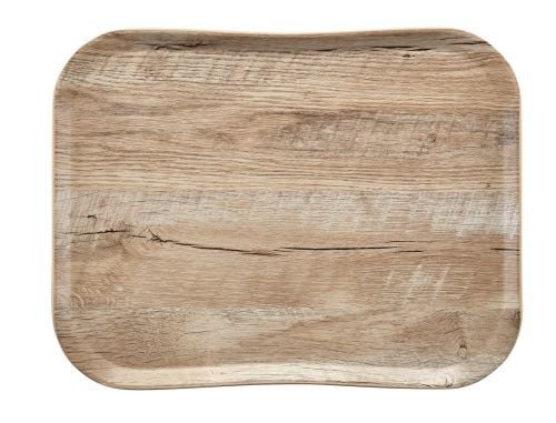 Plateau haut de gamme effet bois clair