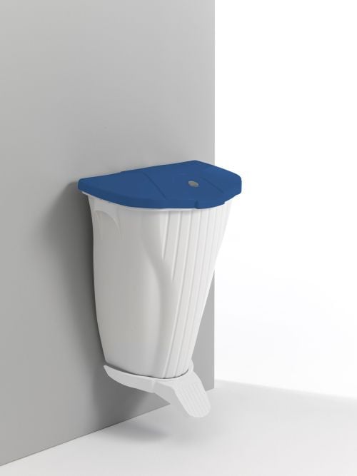 Poubelle murale design avec pédale