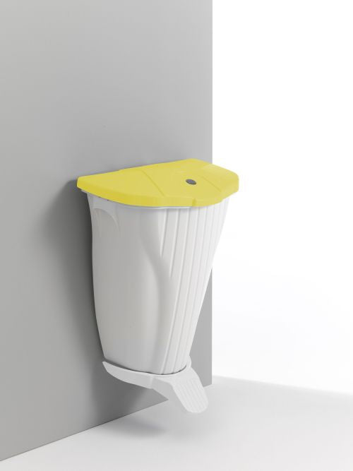 Poubelle murale design avec pédale