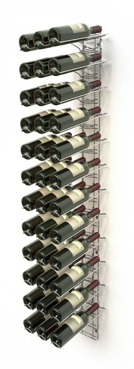 Présentoir porte 36 bouteilles de vin