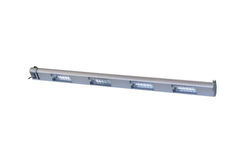 Rampe à 4 lampes chauffantes à quartz 1500 mm