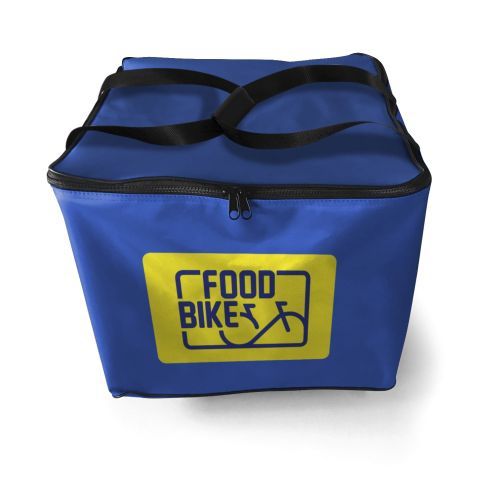 Sac à dos étanche bleu transport conteneur alimentaire