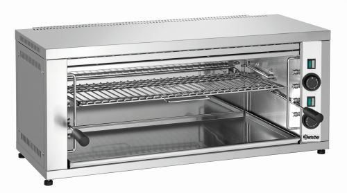 Salamandre électrique inox professionnelle – mono/triphasé