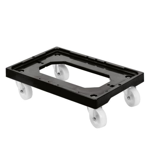 Socle universel à 4 roues pour bacs et caisses 600 X 400
