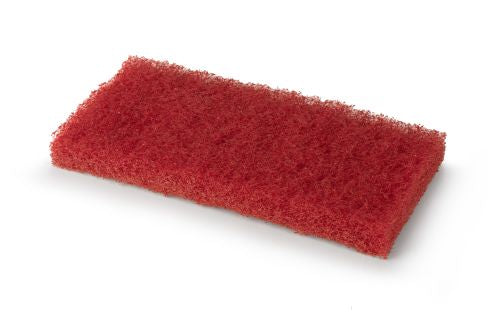 Tampon abrasif rouge, pour support tampon